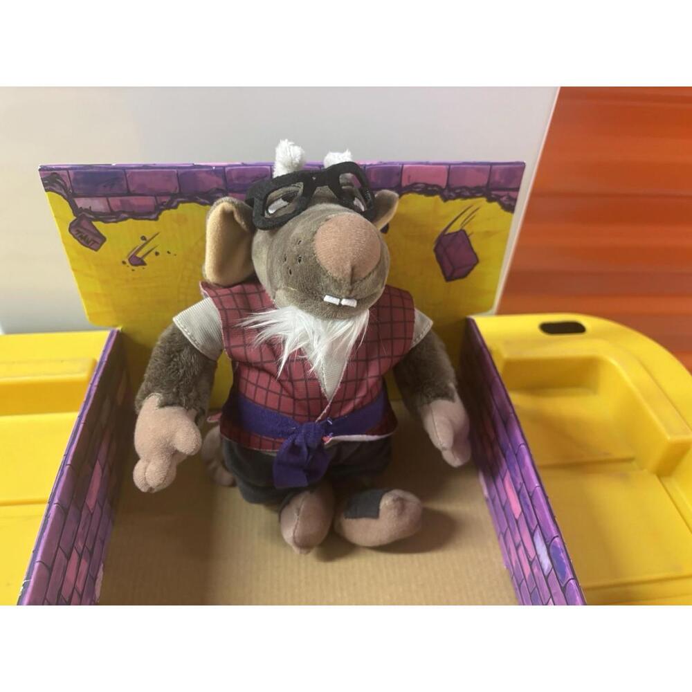 Master Splinter Teenage Mutant Ninja Turtles Mutant Mayhem 8" Plush TMNT